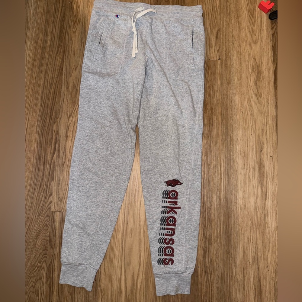 Arkansas Champion Gray Athletic Sweatpants